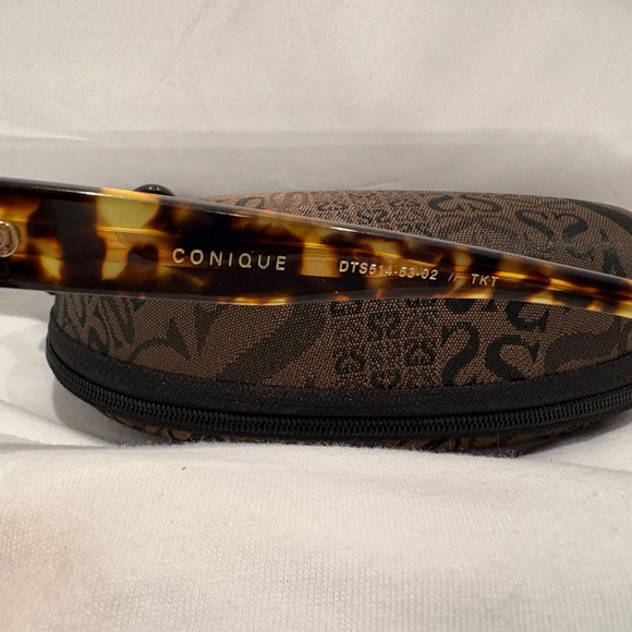 NEW! DITA CONIQUE DTS514-02-TKT; TOKYO TORTOISE W/AMBER ROSE LENS 100% AUTHENTIC - Picture 7 of 7